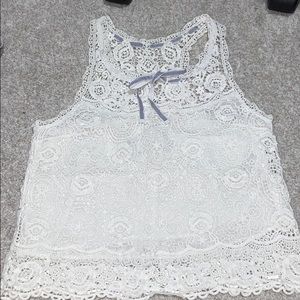 Abercrombie & Fitch Lace Tank Top